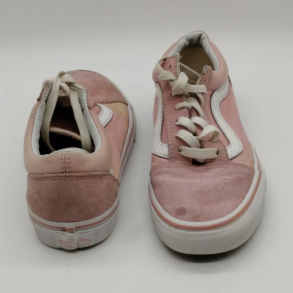 Vans Shoes Womens Old Skool Pink 6‎ Suede Skateboard Sneakers Comfort 508182